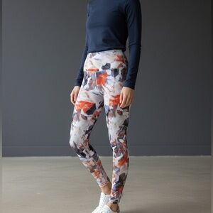 Fabletics Vibrant Abstract Print Leggings